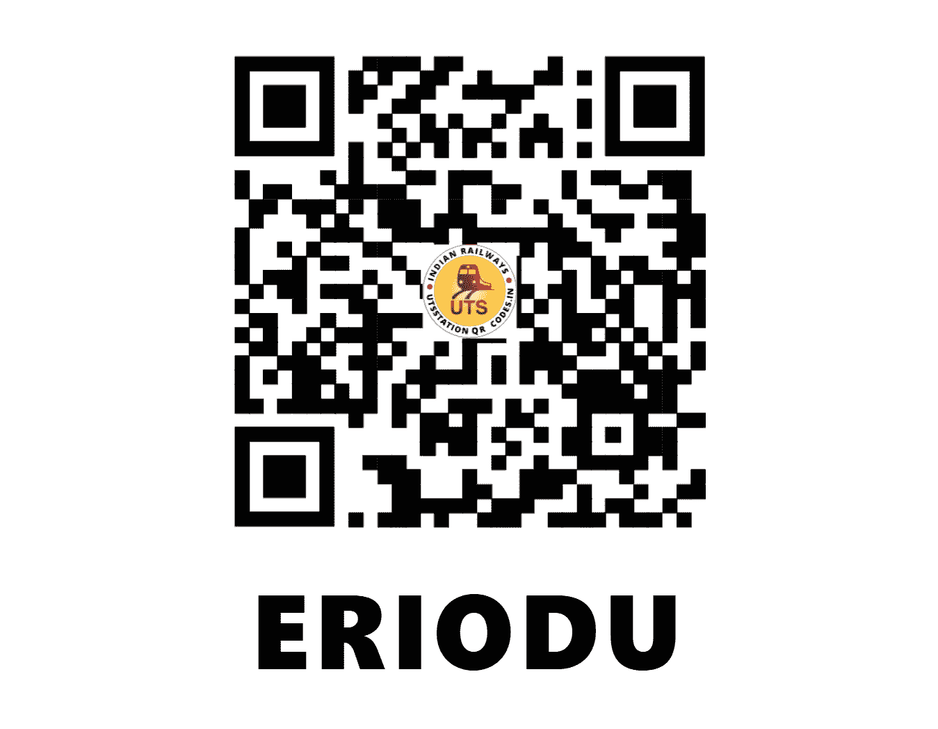 UTS QR Code for ERIODU - EDU (SR - TAMIL NADU)